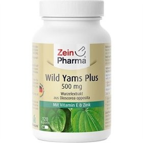 Savvaļas jamss Plus, 500 mg - 120 kapsulas