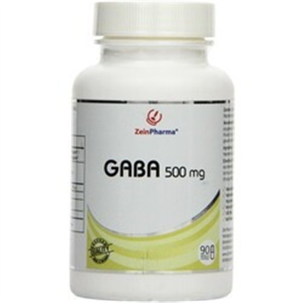 GABA, 500 mg - 90 kaps.