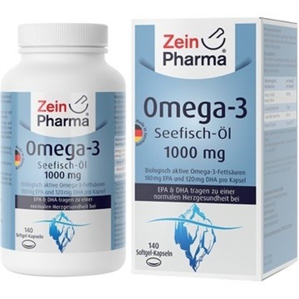 Omega-3, 1000 mg - 140 kapsulas