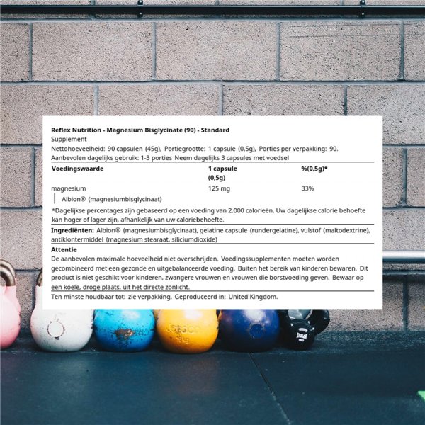 Magnesiumbisglysinaatti - 90 kaps.