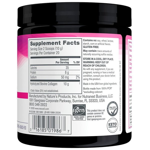 Super Collagen Peptides Type 1 & 3, Unflavored - 200g