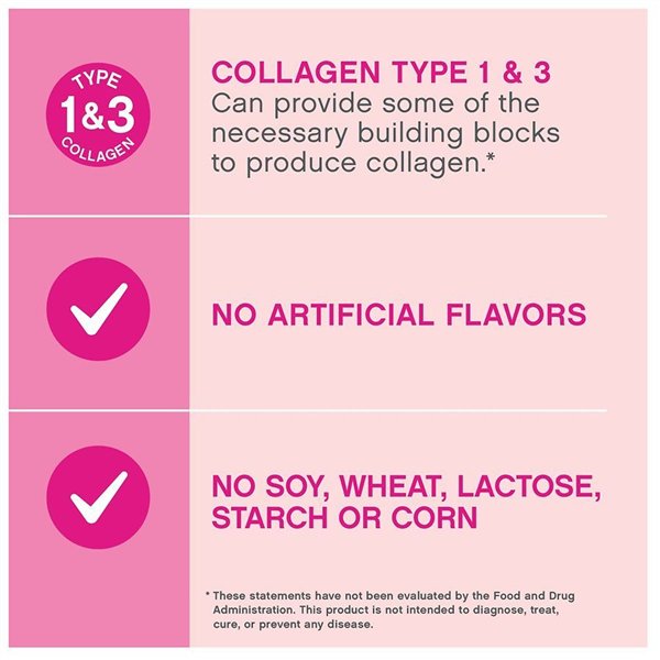 Super Collagen Peptides Type 1 & 3, Unflavored - 200g