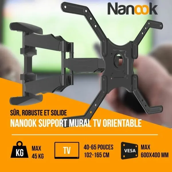 Подставка для ТВ Nanook Wall Mount 55" 65" 40"