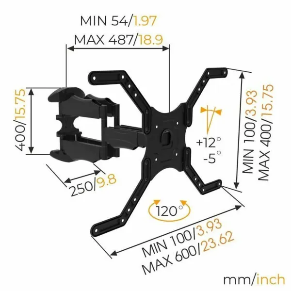 Подставка для ТВ Nanook Wall Mount 55" 65" 40"