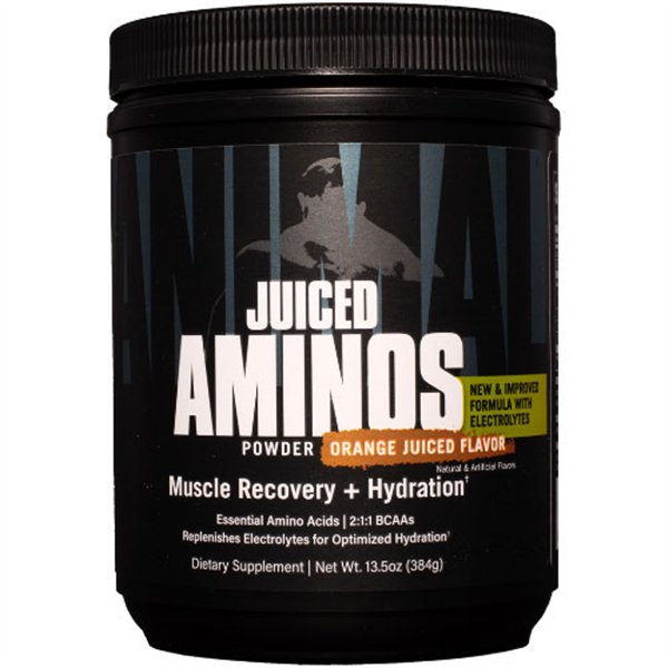 Animal Juiced Aminos, апельсиновый сок - 377 г