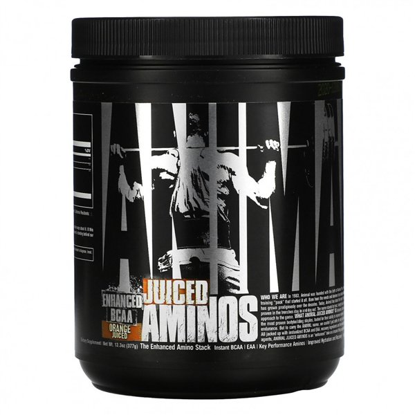 Animal Juiced Aminos, апельсиновый сок - 377 г