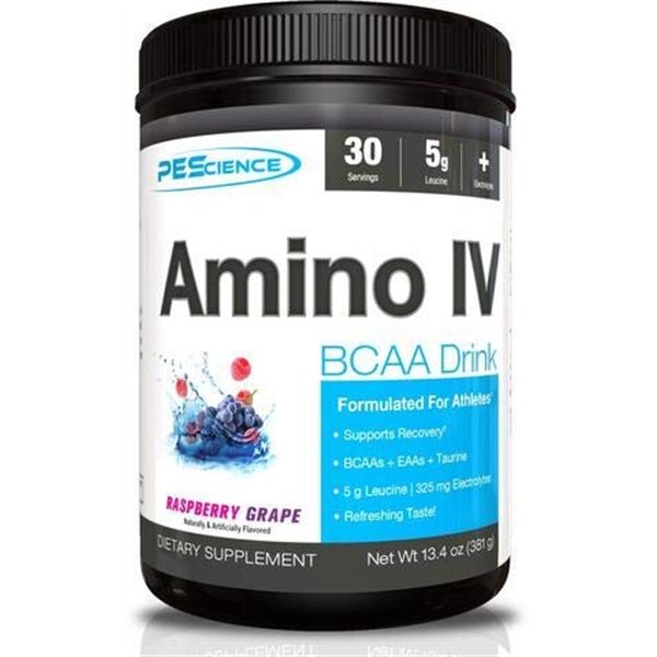 Amino IV, vadelma-rypäle - 390 g