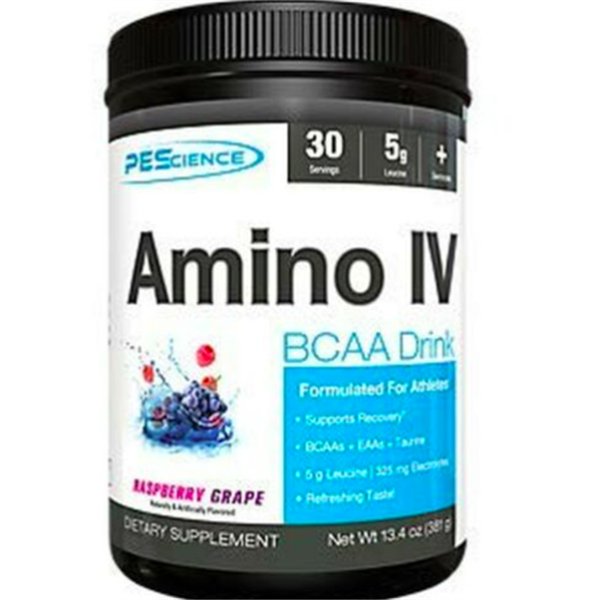 Amino IV, vadelma-rypäle - 390 g