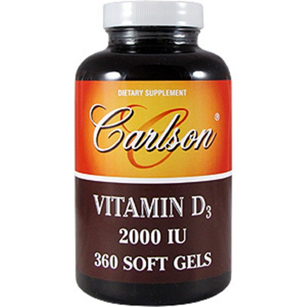 D3 vitamīns, 2000 SV - 360 mīkstās želejas