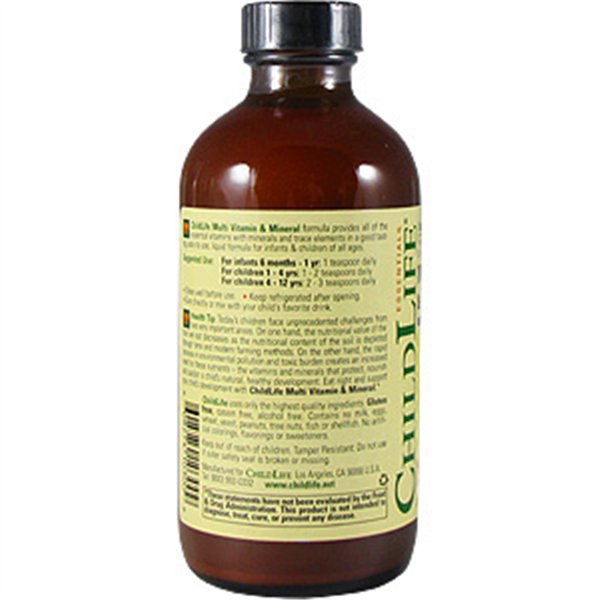 Multi Vitamin & Mineral, Natural Orange/Mango - 237 ml.