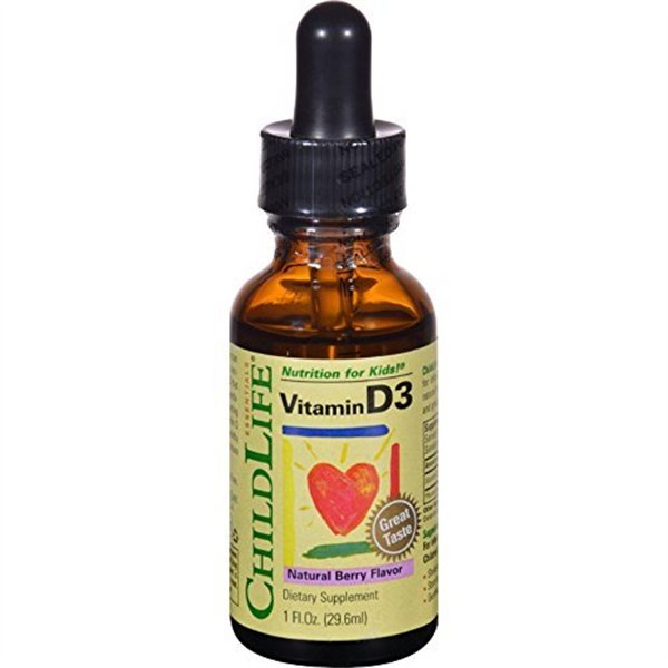 Vitamin D3, Natural Berry - 30 ml.