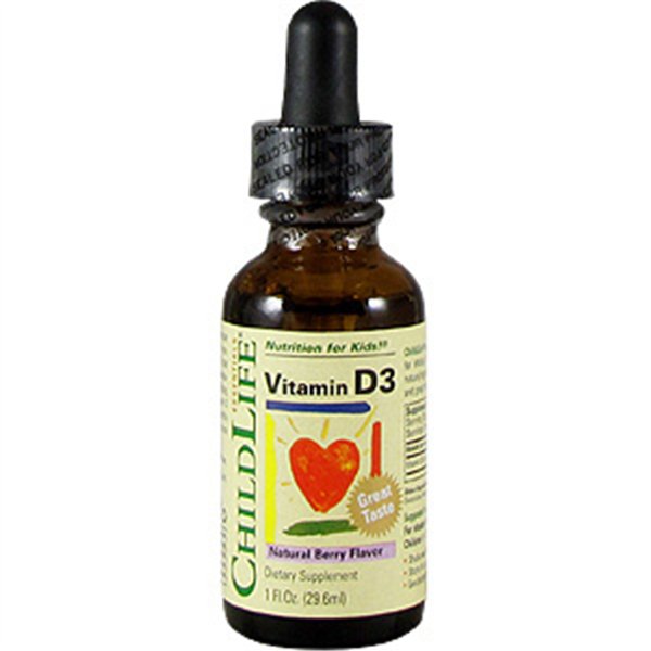 D3 vitamīns, dabīgas ogas - 30 ml.