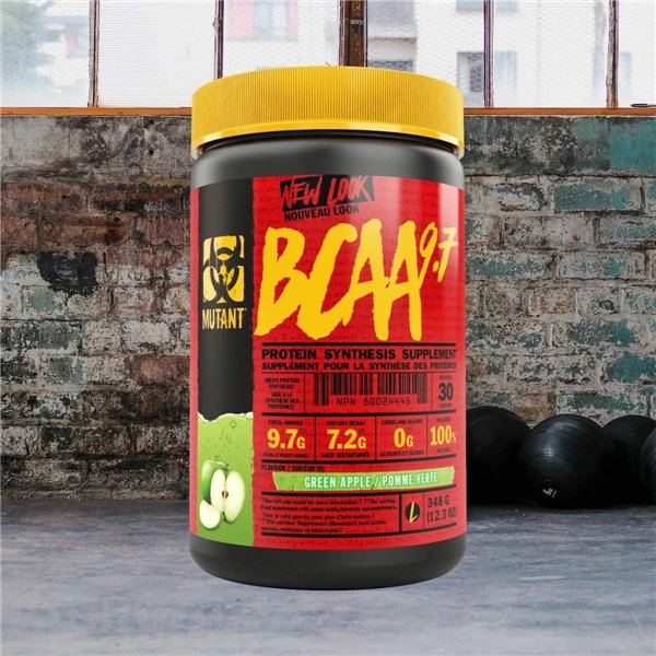 Mutant BCAA 9.7, zaļais ābols - 348g
