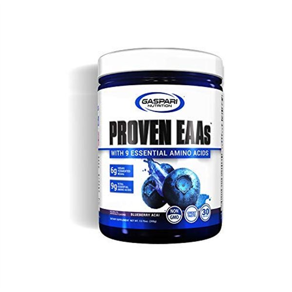 Pārbaudītas neaizvietojamās aminoskābes (EAA), melleņu acai - 390 g