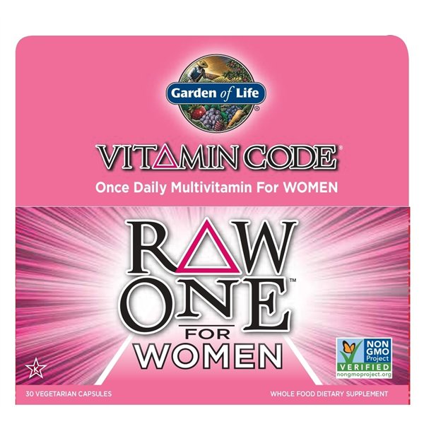 Vitamin Code RAW ONE moterims - 30 v-kapsulių