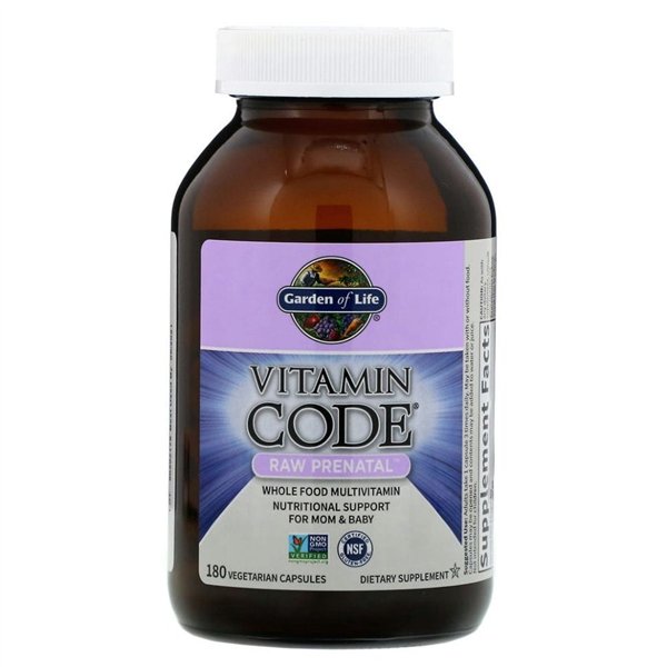 Vitamin Code Raw Prenatal - 180 vcaps