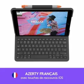 Tahvelarvuti Ümbris Logitech Slim Folio Grafiithall AZERTY