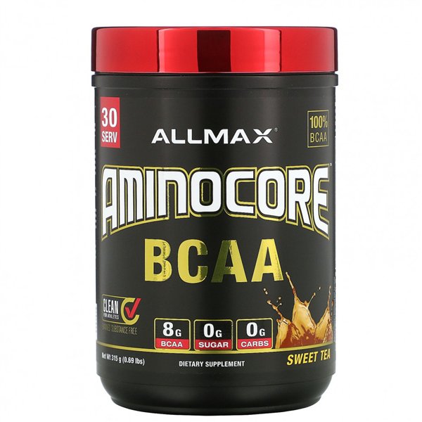 Aminocore BCAA, saldā tēja - 315g