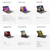 Tahvelarvuti Ümbris Logitech Slim Folio Grafiithall AZERTY
