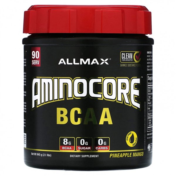 Aminocore BCAA, ananāsu un mango - 945g