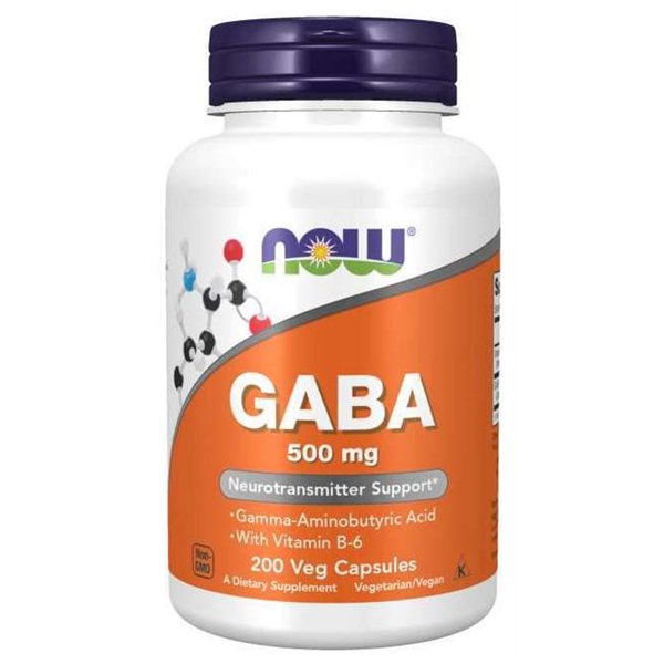 GABA su vitaminu B6, 500 mg - 100 v kapsulių