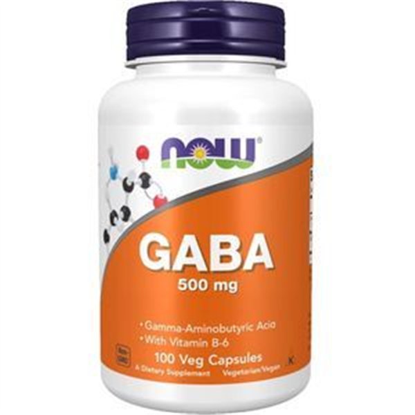 GABA ar B6 vitamīnu, 500 mg - 100 v-kapsulas