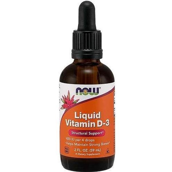 D3-vitamiini nestemäinen, 400 IU - 59 ml.