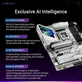Pagrindinė plokštė Asus STRIX Z890-A GAMING WIFI LGA 1851