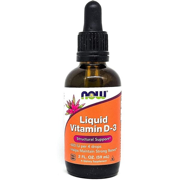 Vitamin D-3 Liquid, 400 IU - 59 ml.