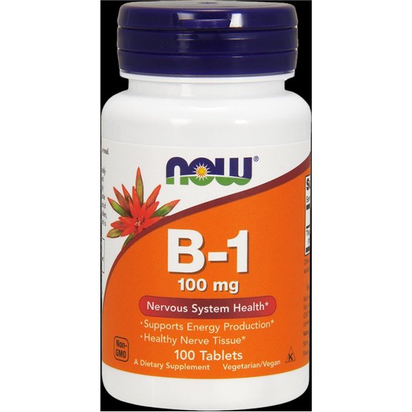 Vitamin B-1 Thiamine, 100mg - 100 tabs