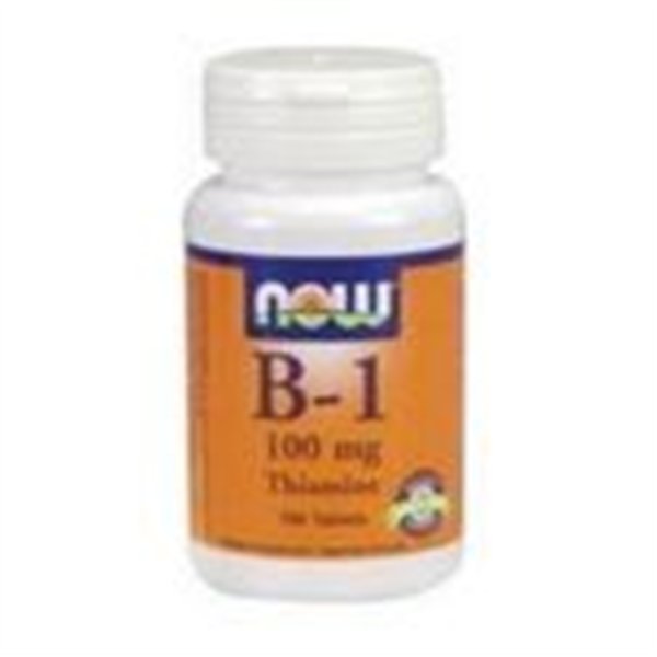 Vitamīns B-1 tiamīns, 100 mg - 100 tabletes