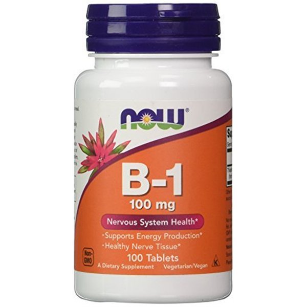 Vitamin B-1 Thiamine, 100mg - 100 tabs