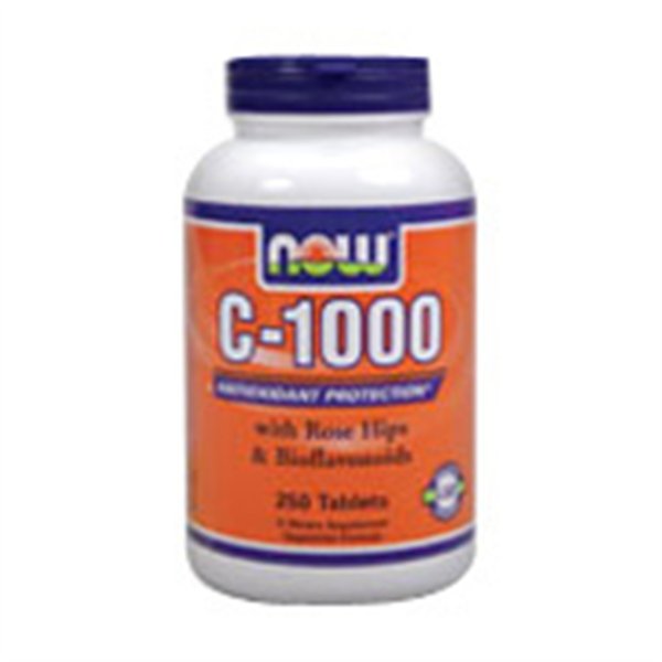Vitamin C-1000 with Rose Hips & Bioflavonoids - 250 tablets