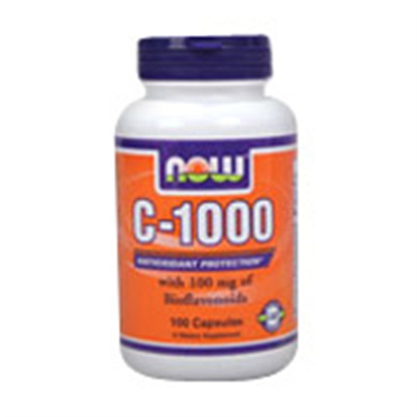 C-vitamiini-1000 ja 100 mg bioflavonoideja - 100 v-kapselia