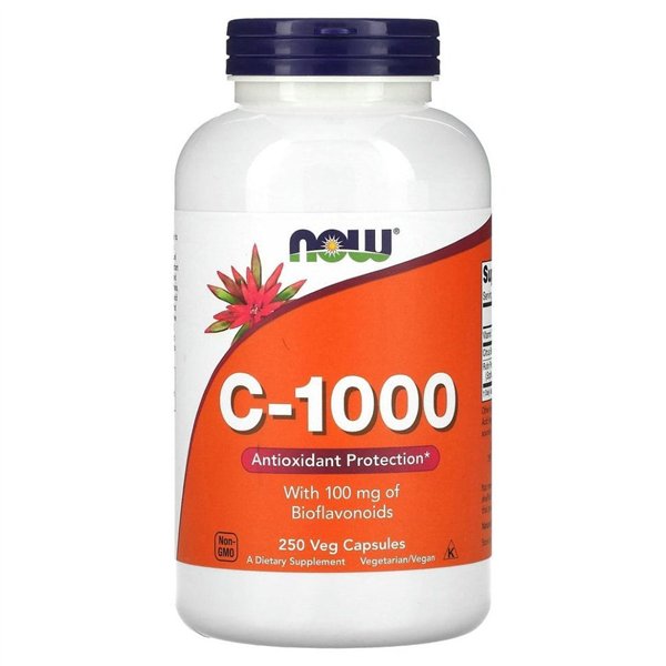 Vitamin C-1000 with 100mg Bioflavonoids - 250 vcaps
