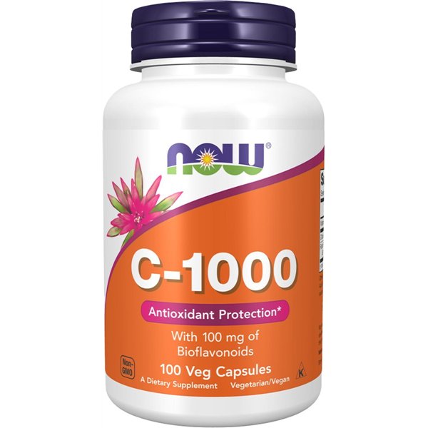 C vitamīns-1000 ar 100 mg bioflavonoīdiem - 250 v-kapsulas