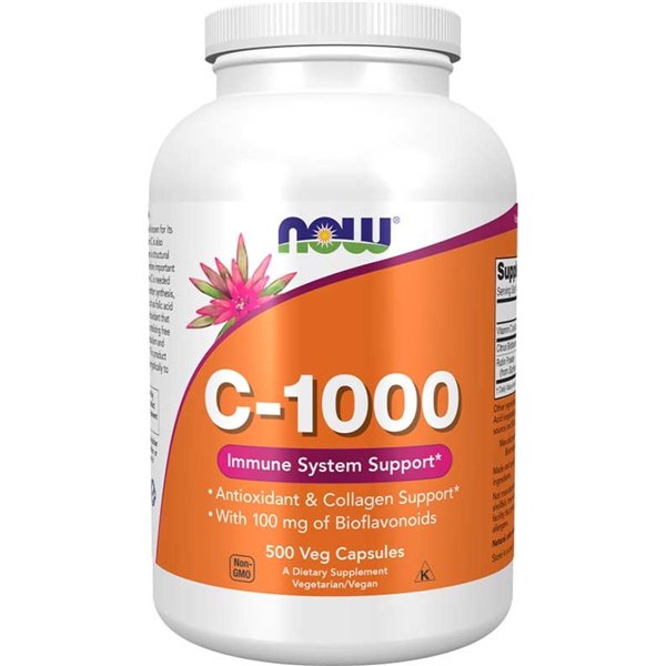 Vitamin C-1000 with 100mg Bioflavonoids - 500 vcaps