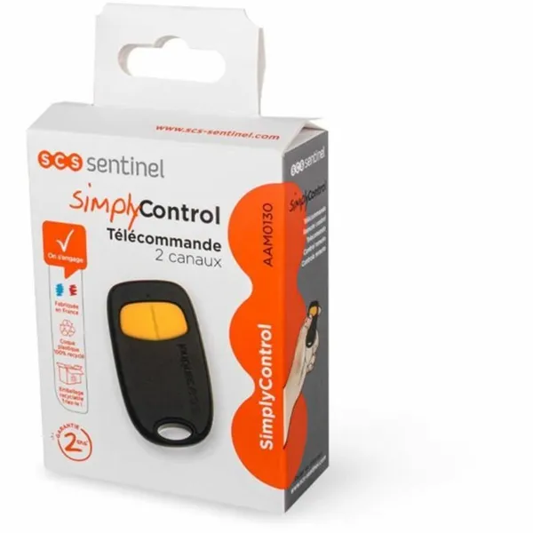 Kaugjuhtimispult SCS SENTINEL SimplyControl 40 m Kollane