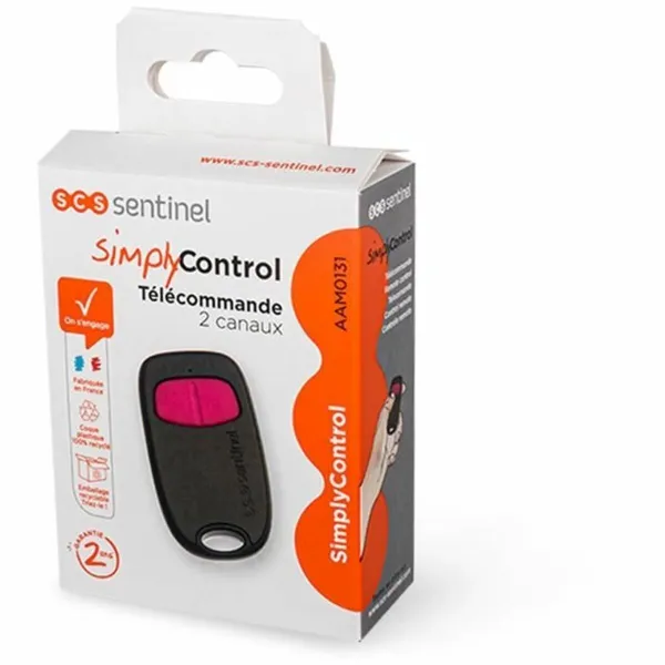 Универсальный пульт управления SCS SENTINEL SimplyControl Чёрный Фуксия 40 m