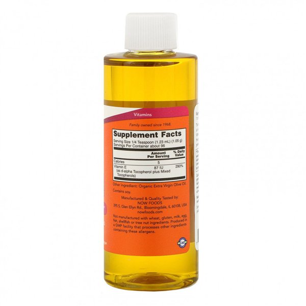 Vitamin E Natural Liquid - 118 ml.
