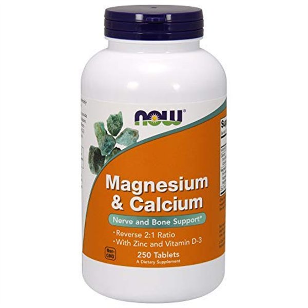 Magnesium & Calcium with Zinc and Vitamin D3 - 250 tablets