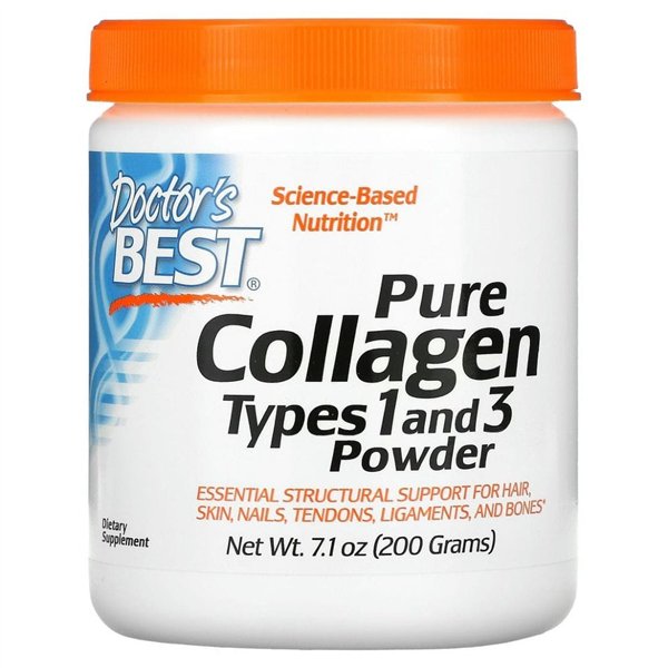 Pure Collagen Types 1 and 3, Powder - 200g