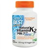 Natural Vitamin K2 MK7 with MenaQ7, 100mcg - 60 vcaps