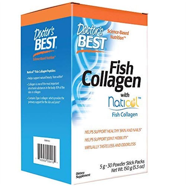 Fish Collagen with Naticol Fish Collagen - 30 stick packs