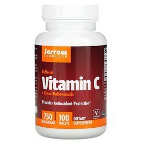 Vitamin C (Buffered) + Citrus Bioflavonoids, 750mg - 100 tabs
