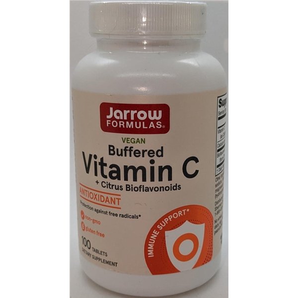 Vitaminas C (buferinis) + citrusinių vaisių bioflavonoidai, 750 mg - 100 tablečių