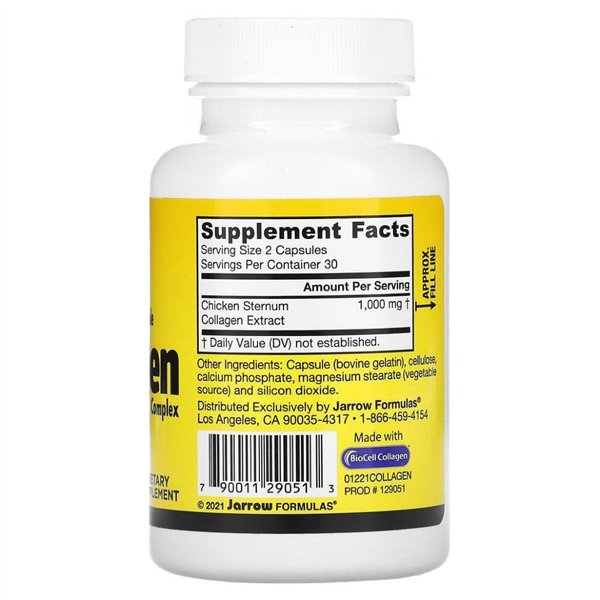 Type II Collagen Complex, 1000mg - 60 caps