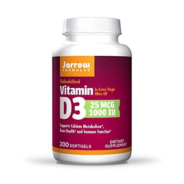 Vitamin D3, 25mcg - 200 softgels