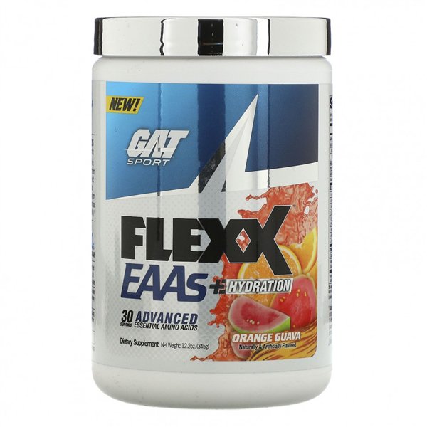 Flexx EAAs + Hydration, Orange Guava - 345g