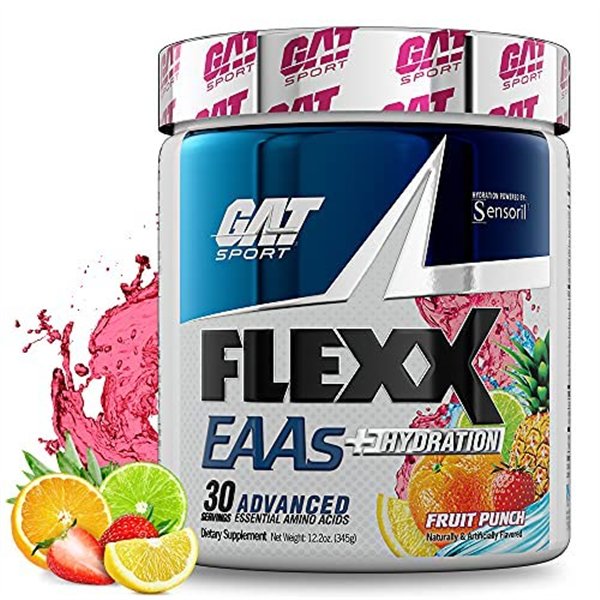 „Flexx EAAs + Hydration“, vaisių punšas – 345 g